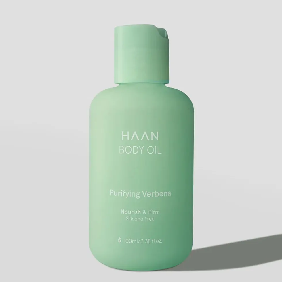 Haan Body Oil Purifying Verbena Olio per il Corpo Idratante e Nutriente, 100ml