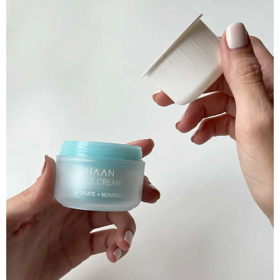 Haan Face Cream Hydrate + Nourish Crema Viso Ialuronica Refill, 50ml