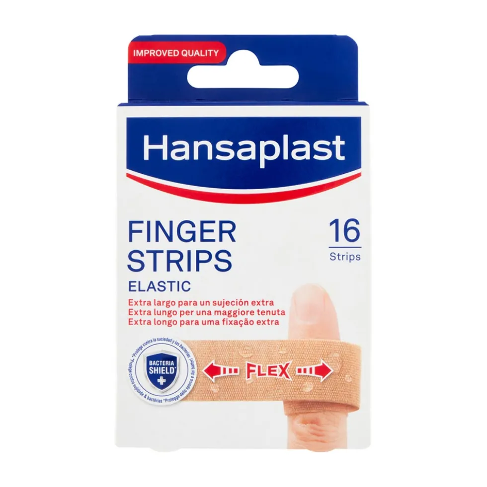 Hansaplast Finger Strips Cerotti elastici per dita, 16 cerotti