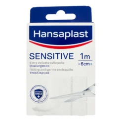 Hansaplast Sensitive - Striscia da Ritagliare 1m x 6cm, 10 strisce