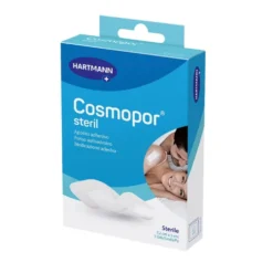 Hartmann Cosmopor Steril - Medicazione adesiva per la cura delle ferite, 5 pezzi da 7,2 x 5 cm