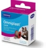 Hartmann OmniPlast Cerotto Adesivo in Tela Telo Resistente Fissaggio Sicuro Misura 2,5cm x 500cm, 1 Pezzo