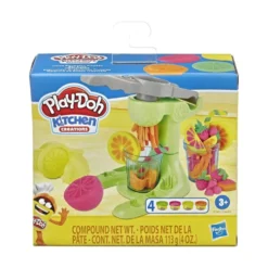 Hasbro Play-Doh creazioni in cucina set spremiagrumi - Pasta da modellare per il gioco, 4 barattoli
