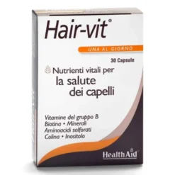 Healthaid Hairvit Benessere e Bellezza dei Capelli, 30 Capsule