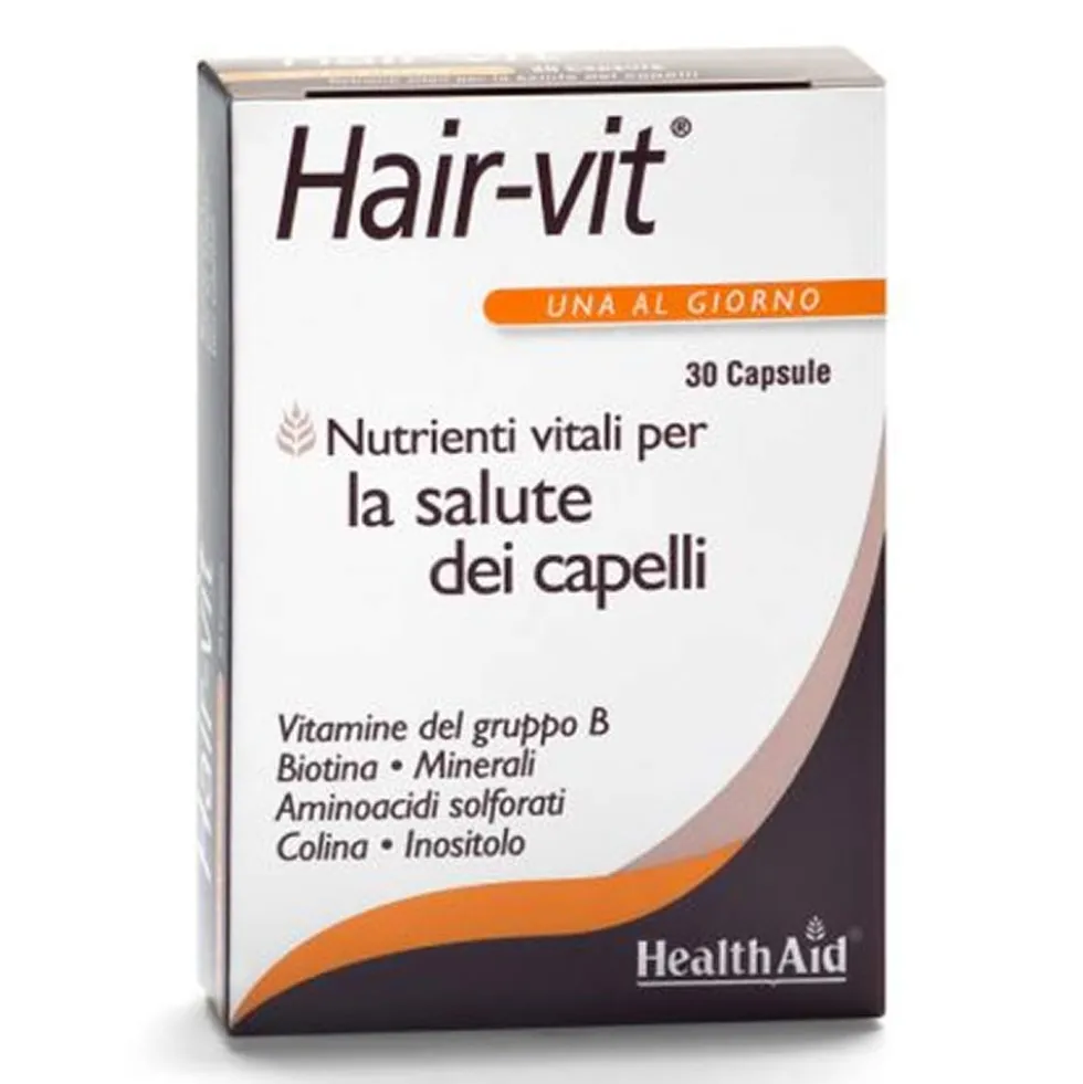 Healthaid Hairvit Benessere e Bellezza dei Capelli, 30 Capsule