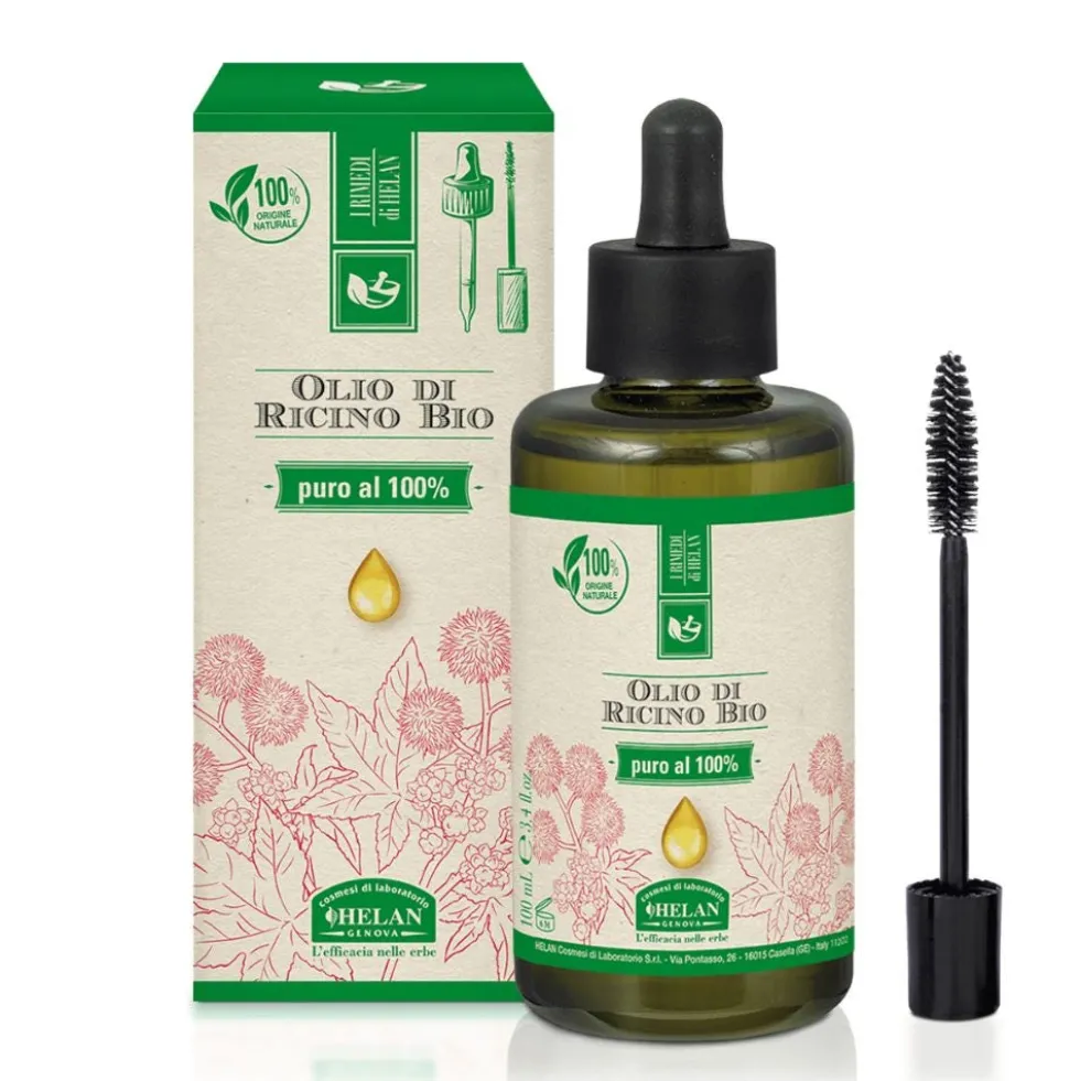 Helan I Rimedi di Helan - Olio di Ricino Bio 100% Puro, 100ml