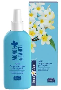 Helan Monoi de Tahiti - Are Acqua Marina per Capelli Effetto Ondulante, 100ml