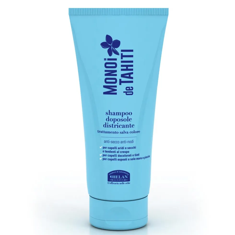 Helan Monoi de Tahiti - Shampoo Doposole Districante, 200ml