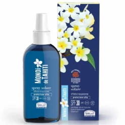 Helan Monoi de Tahiti - Spray Solare Effetto Trasparente SPF30, 150ml