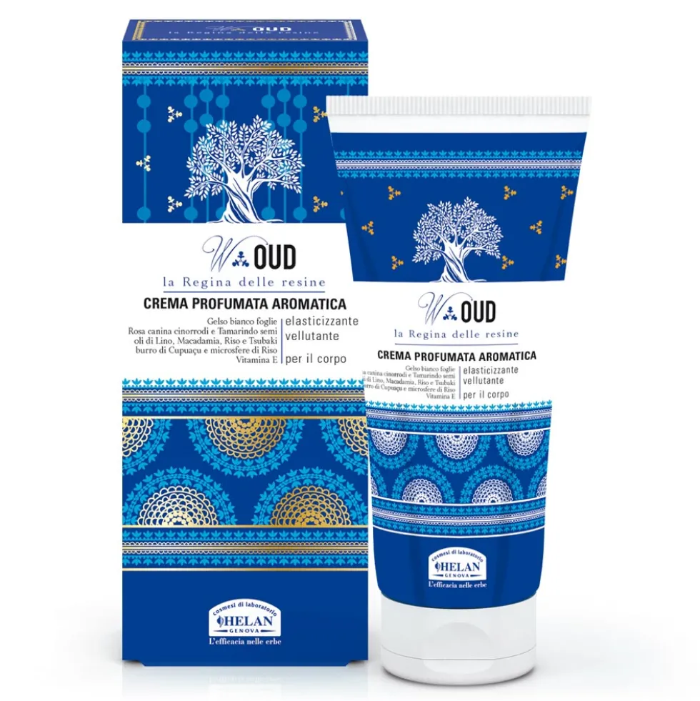 Helan W-Oud - Crema Corpo Profumata Aromatica, 200ml