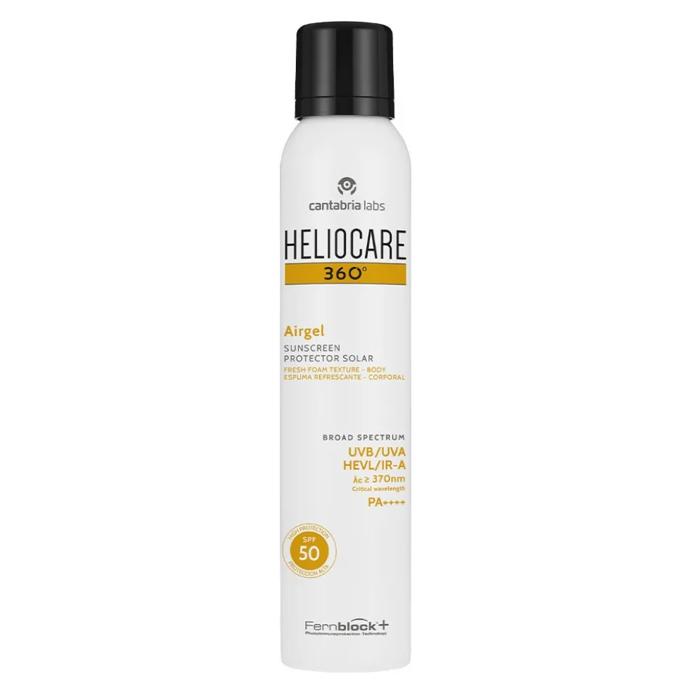 Heliocare 360° Airgel SPF50 Protezione Solare Corpo, 200ml
