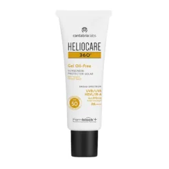Heliocare 360° Gel Oil-Free SPF50 - Protezione solare viso per la pelle mista e grassa, 50 ml