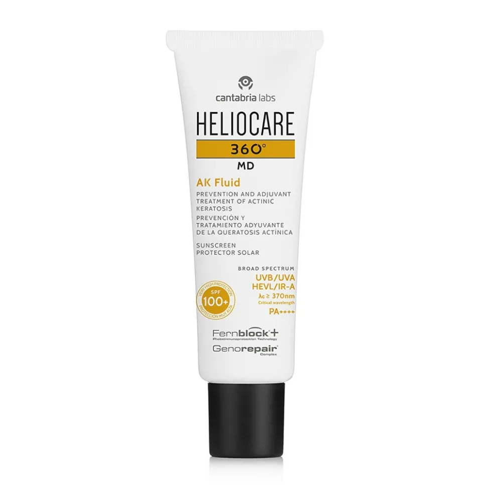 Heliocare 360° MD AK Fluid Protezione Solare Viso SPF100+, 50ml
