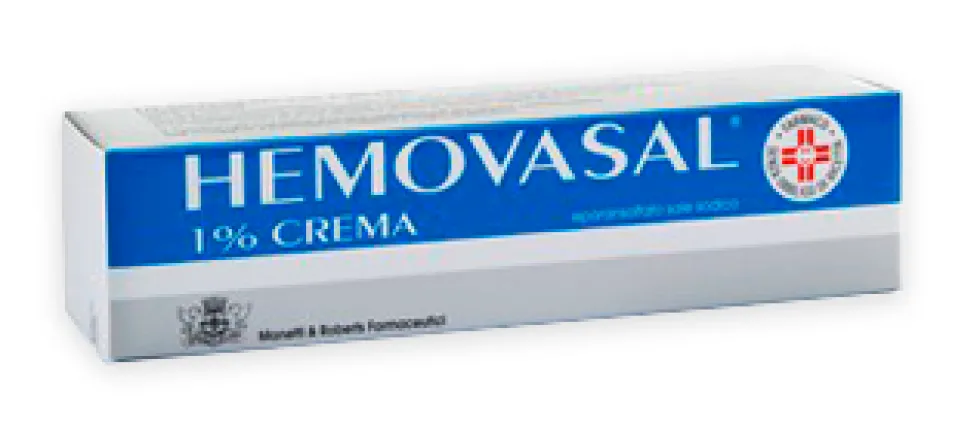 Hemovasal 1% Crema Tubo 30 G