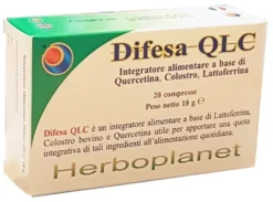 Herboplanet Difesa Qlc - Integratore alimentare per le difese immunitarie, 20 compresse