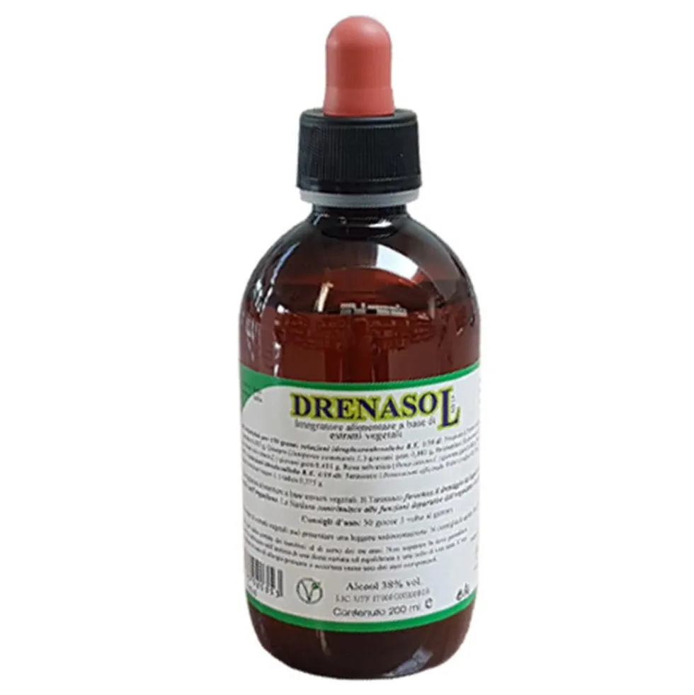 Herboplanet Drenasol Gocce Integratore Alimentare, 200ml