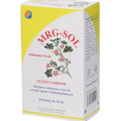 Herboplanet MRG-SOL Soluzione orale per il sistema digerente e il transito, 20 bustine da 10 ml