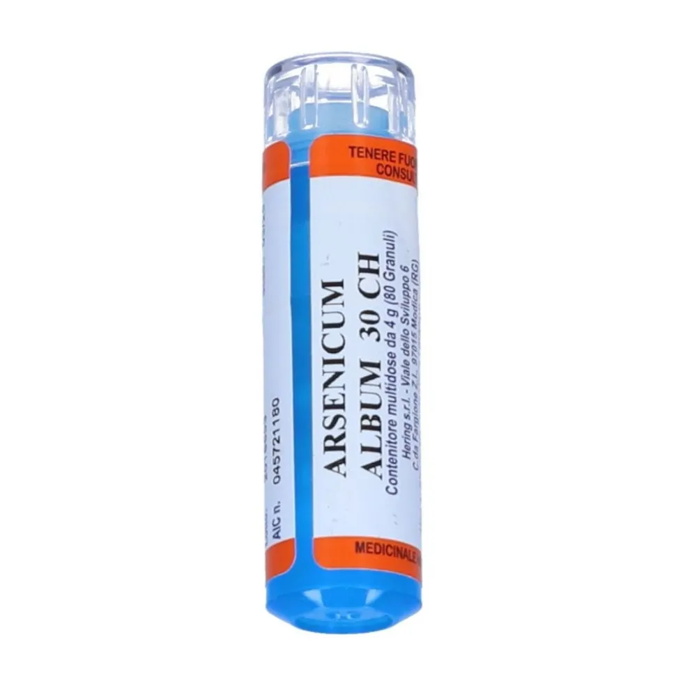 Hering Arsenicum Album 30CH Medicinale Omeopatico, 4g