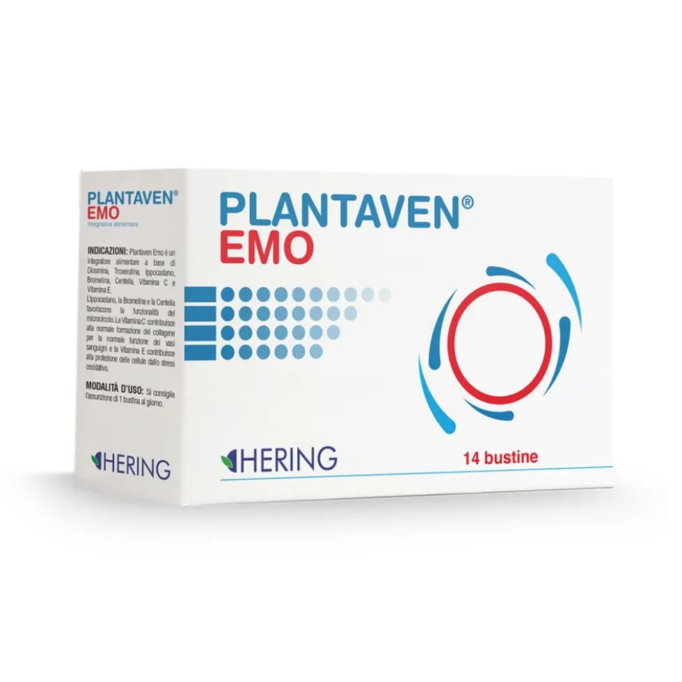 Hering Plantaven Emo Integratore Funzionalità del Microcircolo, 14 Bustine