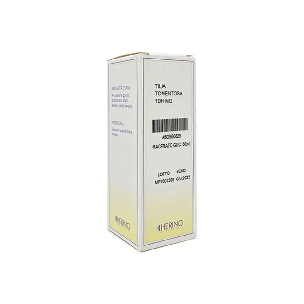 Hering Tilia Tomentosa 1DH Macerato Glicerico in Gocce, 60ml