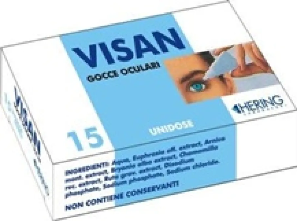 Hering Visan Gocce Oculari 15 Fiale 0,5 ml