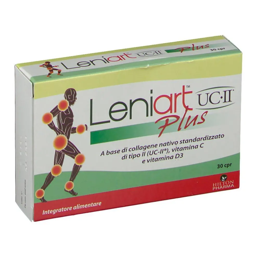 Hilton Pharma Leniart UC II Plus Integratore Alimentare, 30 Compresse