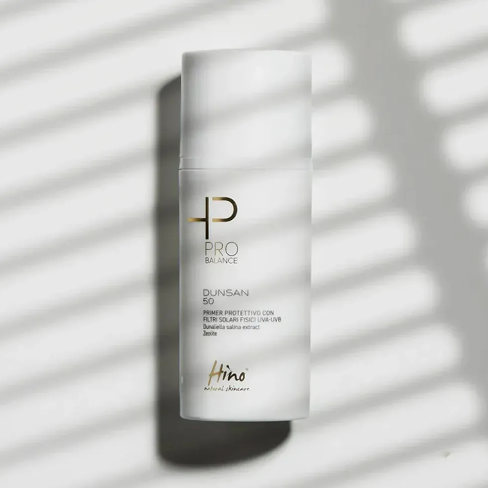 Hino Dunsan 50 Primer - Primer viso con SPF 50 per la protezione solare e contro le macchie, 30 ml