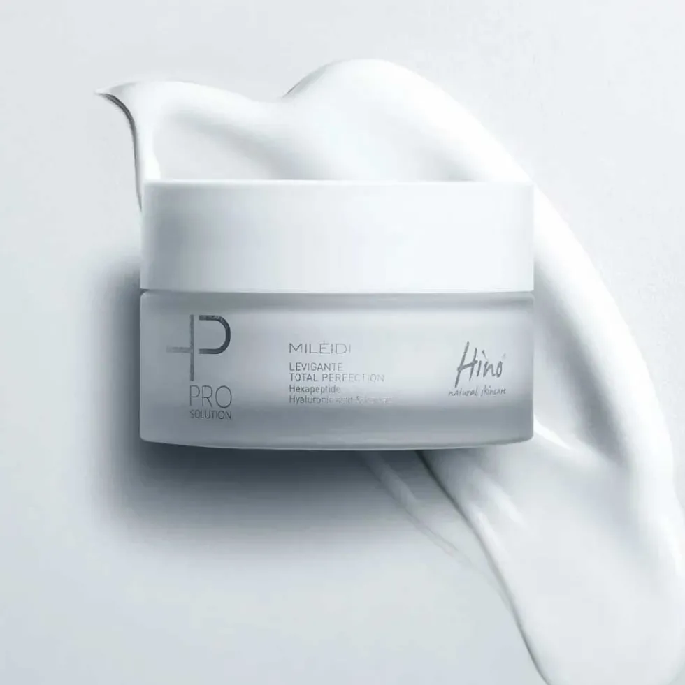 Hino Milèidi - Crema ricca per il viso ad azione idratante e levigante, 50 ml