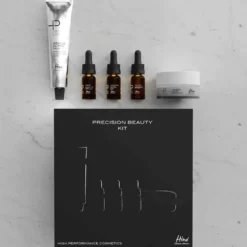 Hino Precision Beauty Kit - Cofanetto viso per il trattamento anti-età, 5 mini-taglie