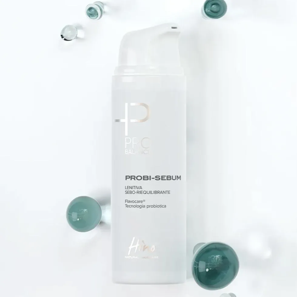 Hino Pro Balance Probi-Serum - Siero anti-rossore per la pelle acneica e mista, 50 ml