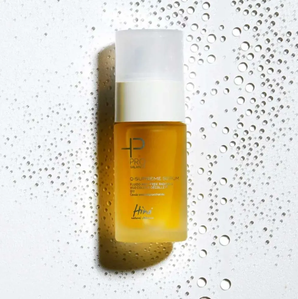 Hino Pro Balance Q-Supreme - Siero antiossidante per l'idratazione e la tonicità del viso, 30 ml