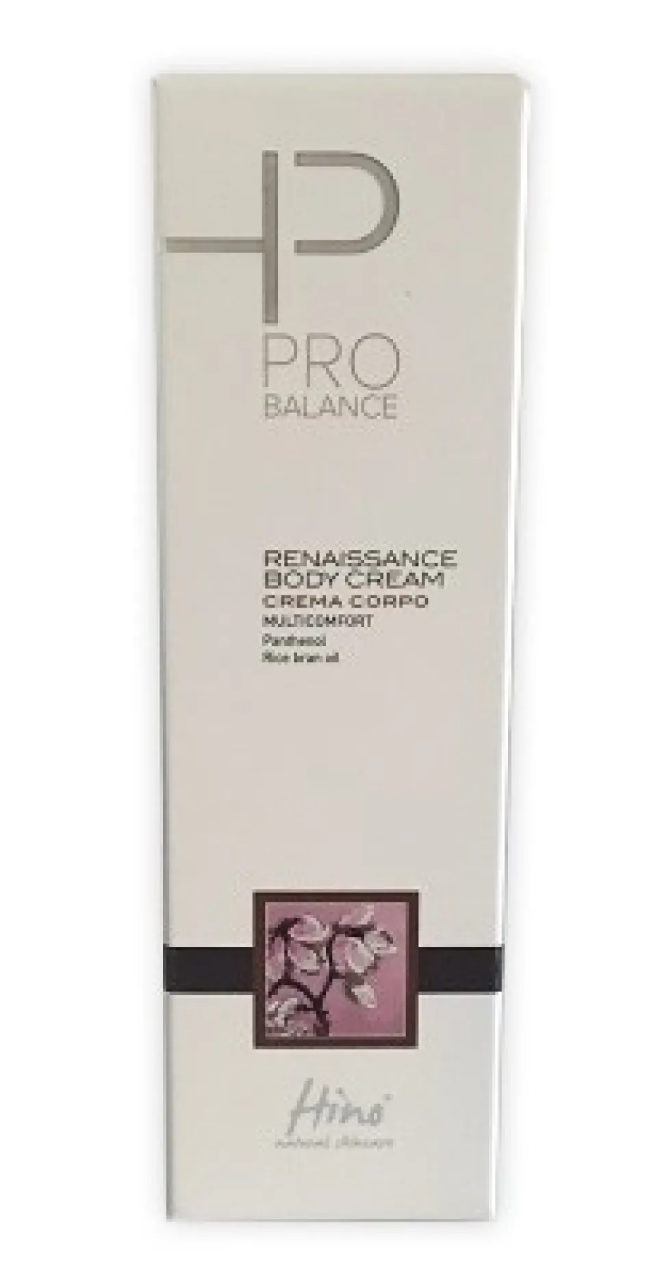 Hino Pro Balance Renaissance - Crema corpo idratante e tonificante per la pelle secca, 200 ml