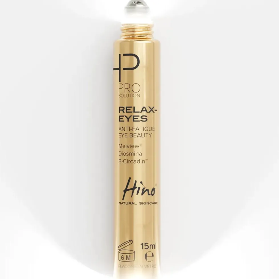 Hino Pro Solution Relax Eyes - Gel distensivo contro le borse e le occhiaie, 15 ml