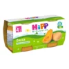 HiPP Omogeneizzato di Zucca - Alimento biologico per lo svezzamento dai 4 mesi, 2 vasetti da 80 g