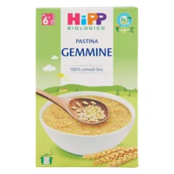 HiPP Pastina Gemmine - Pastina biologica per lo svezzamento dal 6° mese, 320 g