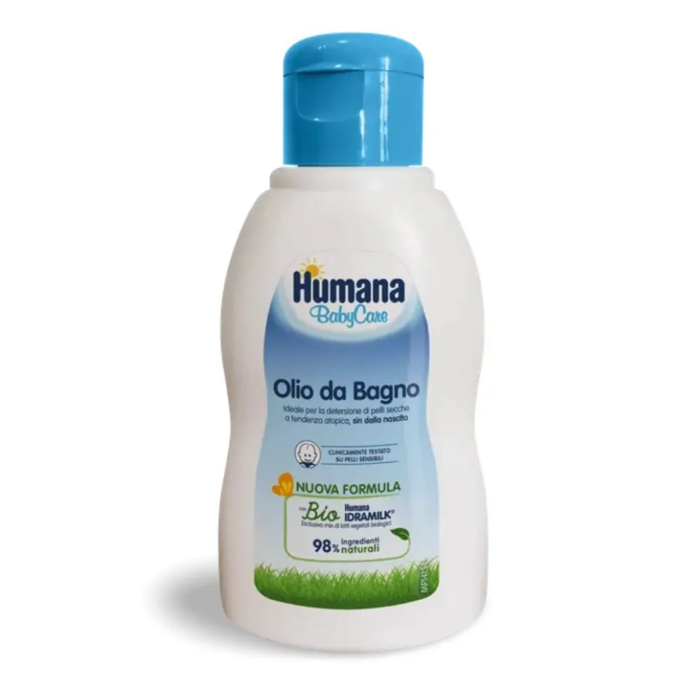 Humana Baby Care - Olio da Bagno, 200ml