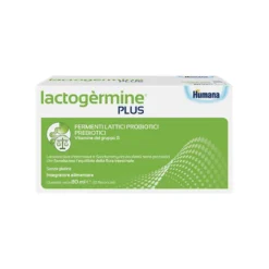 Humana Lactogèrmine Plus Integratore Fermenti Lattici Probiotici, 10 Flaconcini