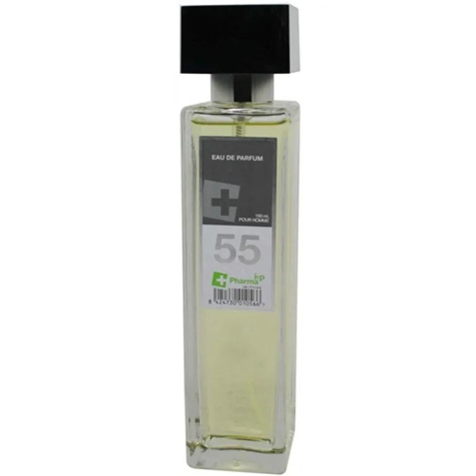 Iap Pharma Fragranza N. 55 - Profumo da uomo con note agrumate e acquose, 150 ml