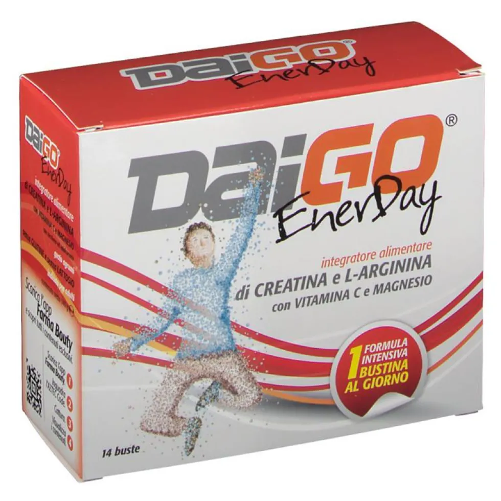 Ibsa Daigo EnerDay - Integratore alimentare per contrastare la stanchezza, 14 bustine da 10 g