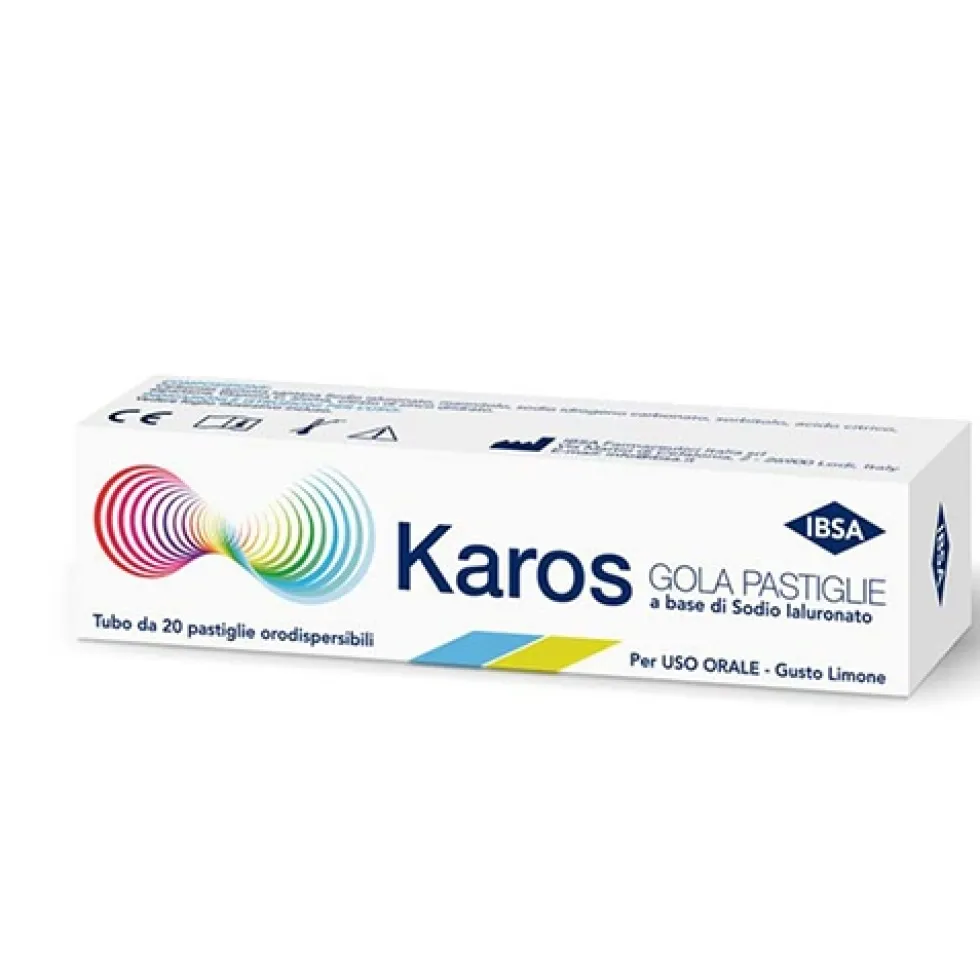 IBSA Karos Gola Dispositivo Medico 20 Pastiglie Orodispersibili