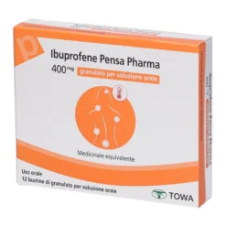 Ibuprofene Pen Towa 400mg Granulato per Soluzione Orale, 12 bustine