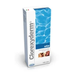ICF Clorexyderm Oto Detergente Auricolare per Cani e Gatti, 150ml