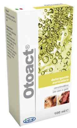 ICF Otoact Light Detergente Auricolare Per Cani E Gatti 100 ml