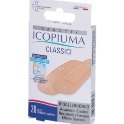 Icopiuma Cerotto Classico grande - Cerotto medicato Icopiuma, 20 pezzi