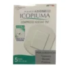 Icopiuma Compresse adesive Medicazione sterile in TNT per le ferite 10x12 cm, 5 cerotti