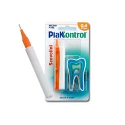 Ideco Plakkontrol - Scovolino con Manico Intercambiabile 0.4mm, 10 Pezzi