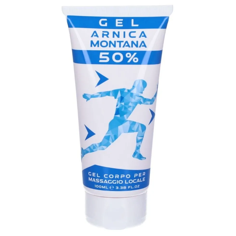 Idee Innovative Arnica Montana 50% Gel Corpo per Massaggio Locale, 100ml