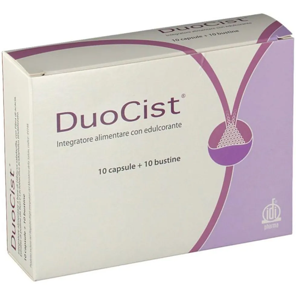 Idi Duocist Integratore Alimentare, 10 Bustine + 10 Capsule