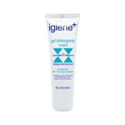 Igiene+ Gel Mani Detergente Antibatterico Senza Risciacquo, 80ml