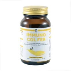 Immuno Col Fer Integratore di Colostro di Capra e Lattoferrina, 60 Capsule